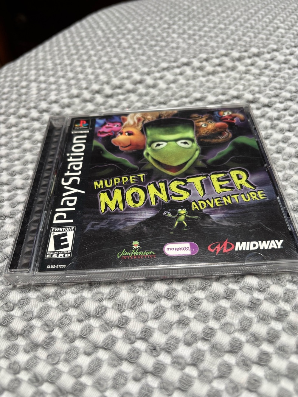 2000 HTF PlayStation Muppet Monster Adventure